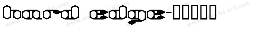 hard edge字体转换